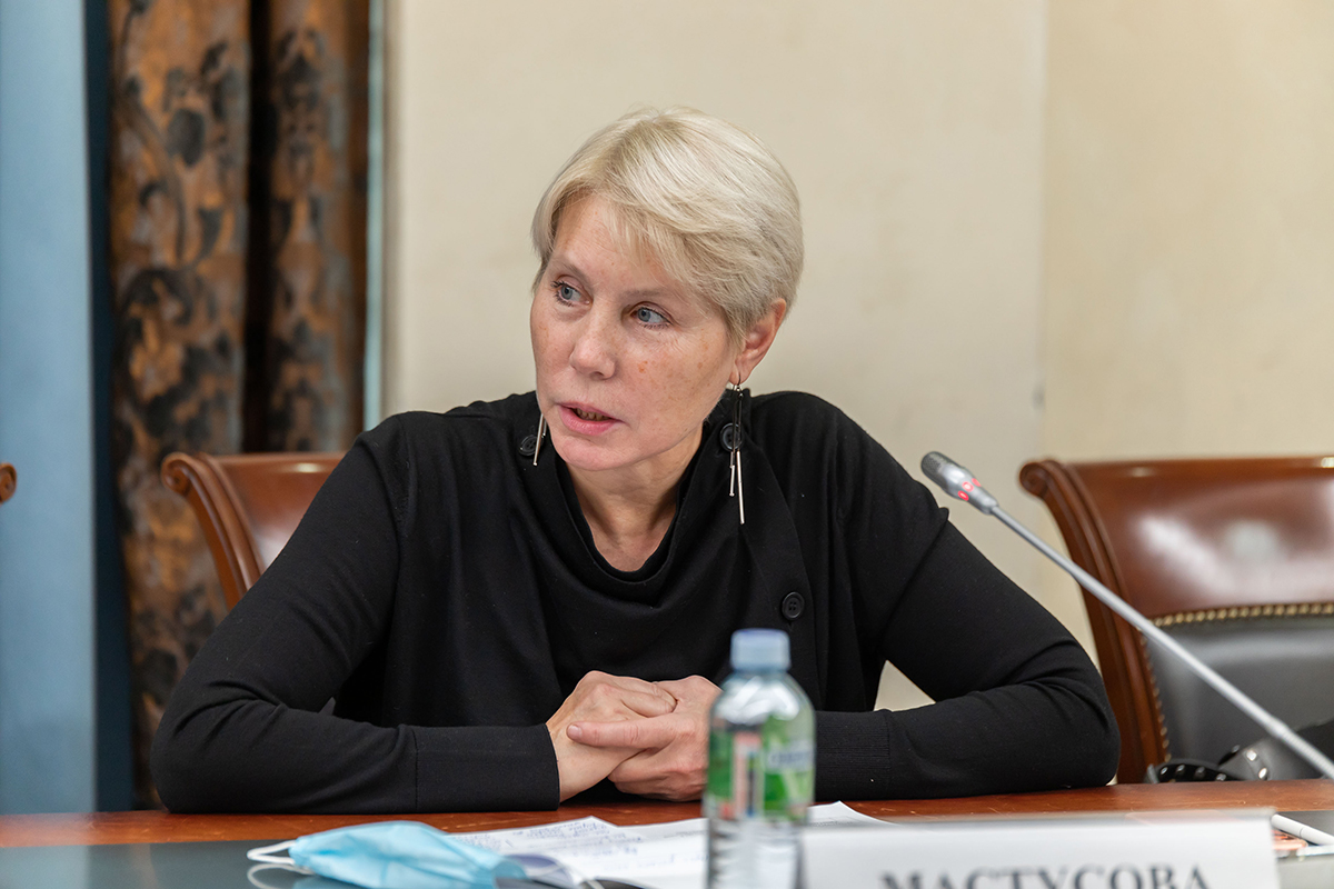 Ирина Мастусова в Общественной палате