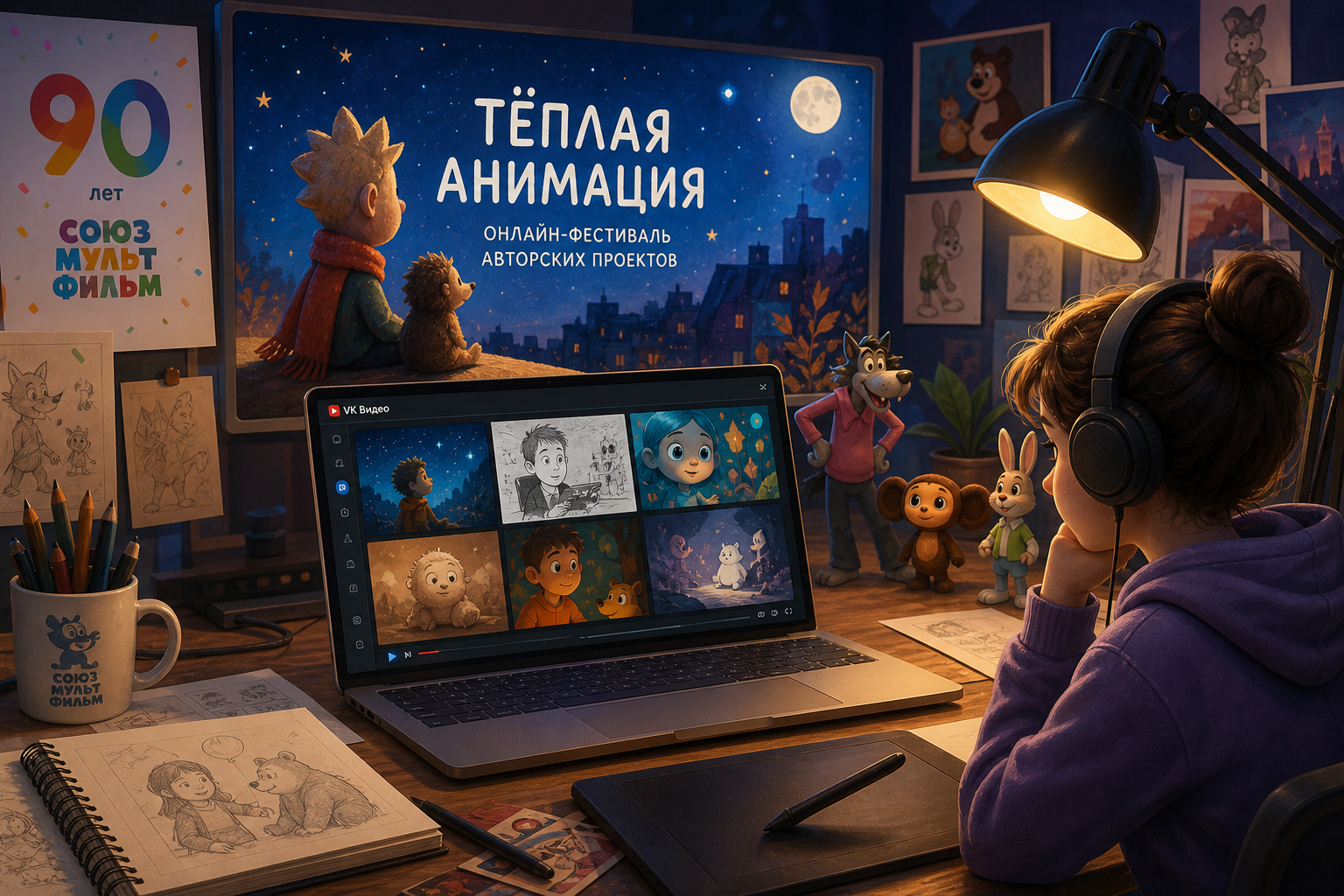 теплая анимация